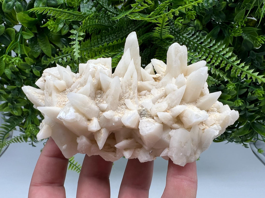 Calcite on Aragonite: Rare Healing Crystal from Bulgaria