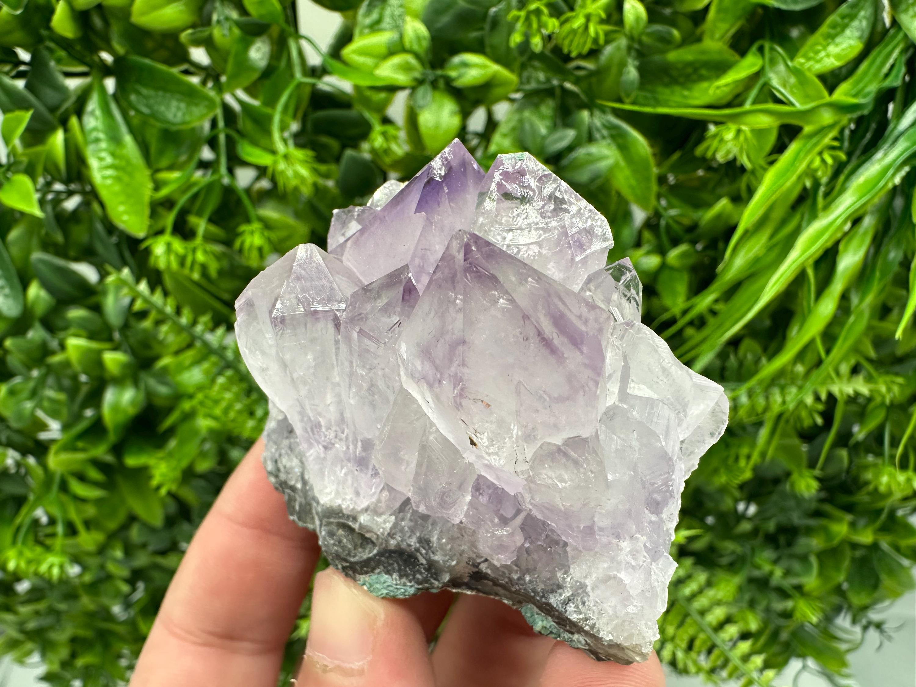 Brazilian Amethyst Crystal Cluster, Purple Quartz Specimen