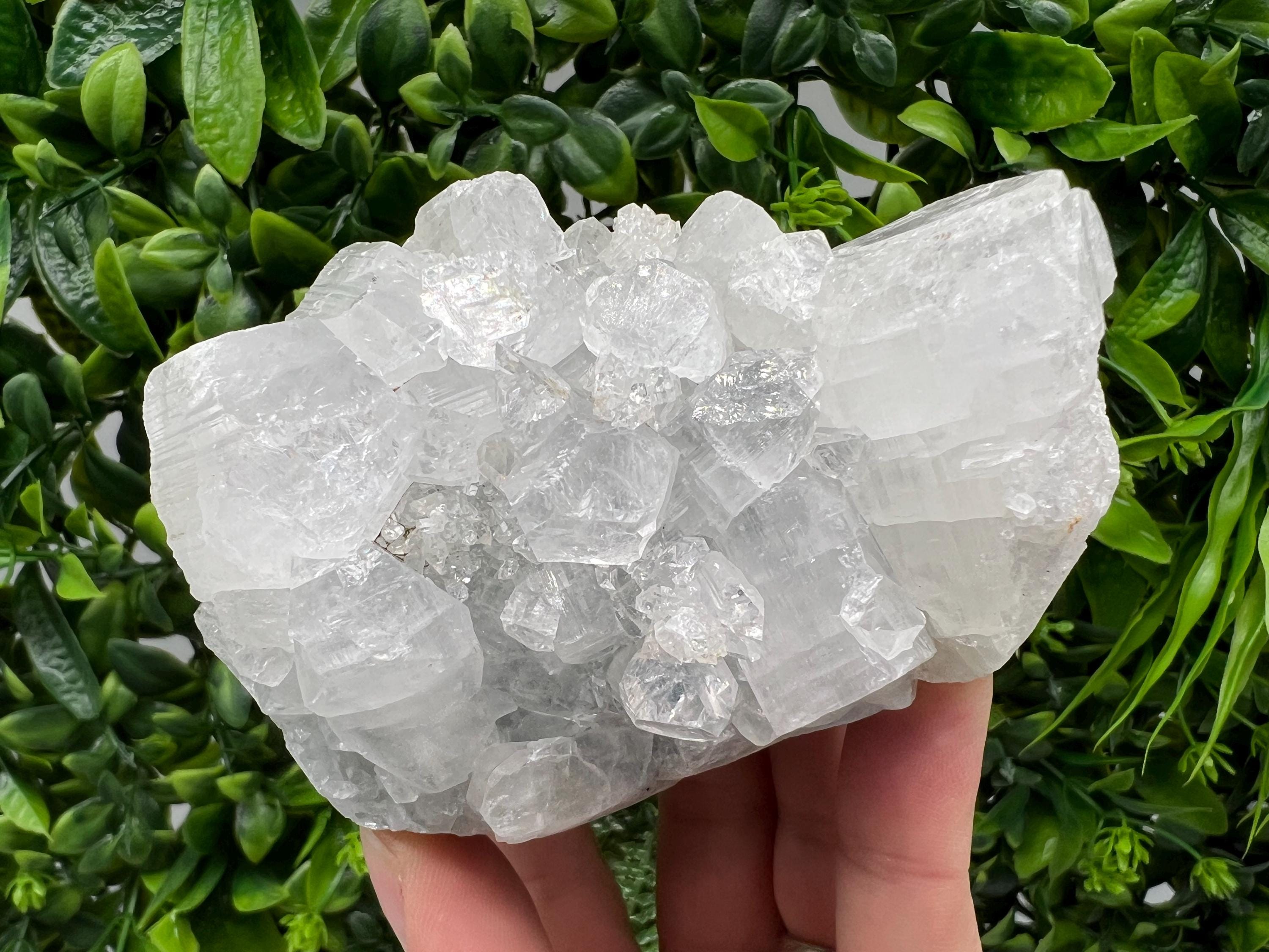 STUNNING Transparent Apophyllite on Chalcedony,natural, collection minerals specimen,India Minerals,Crystal, Stone Mineral Specimens India