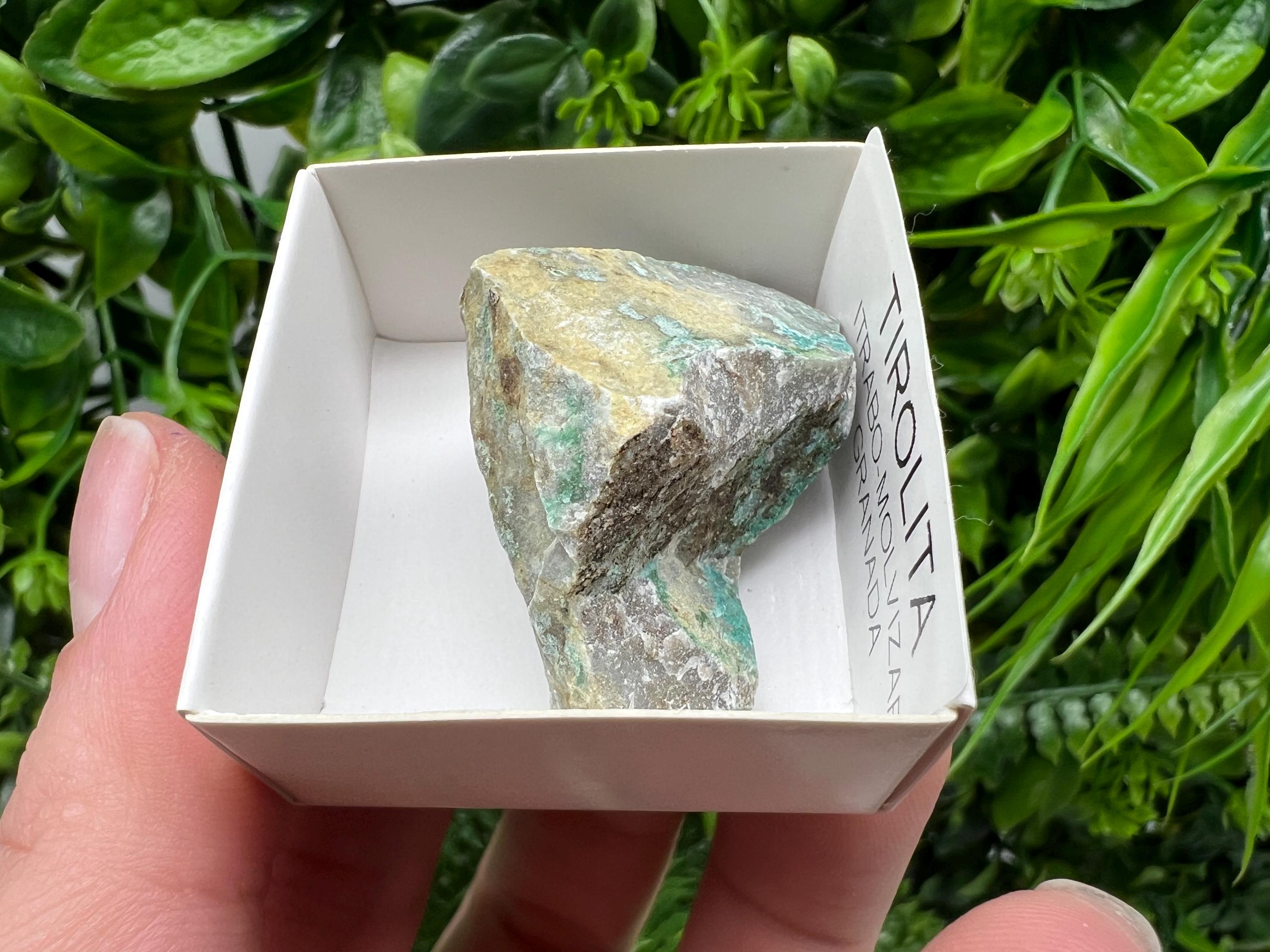 Rare Raw Tirolite Specimen: Granada Spain Mineral Collection