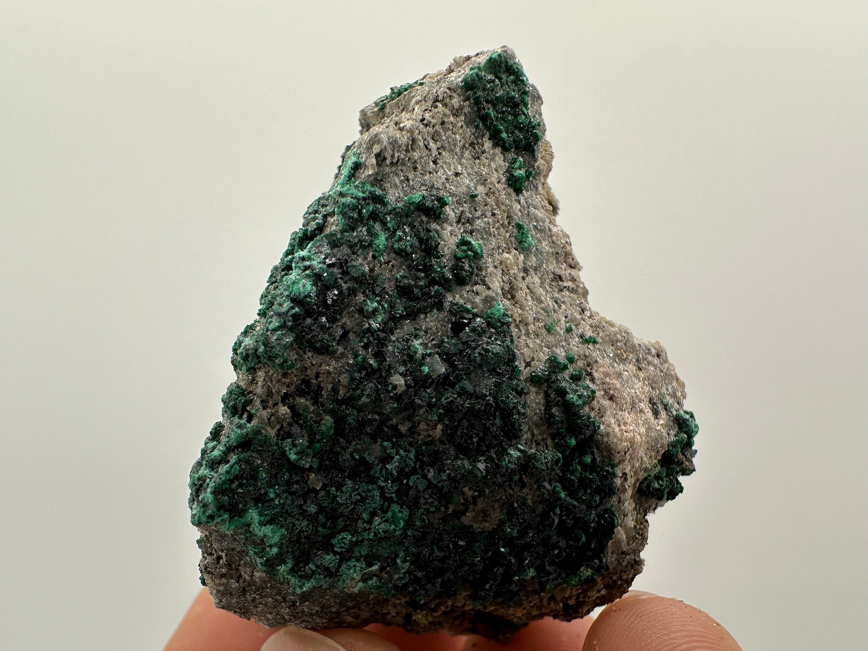 Green Polished Malachite Crystal, Congo Minerals, Chakra Stone