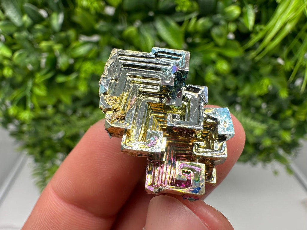 Rainbow Bismuth Crystal: Rare Gemstone Specimen,wholesale Bismuth