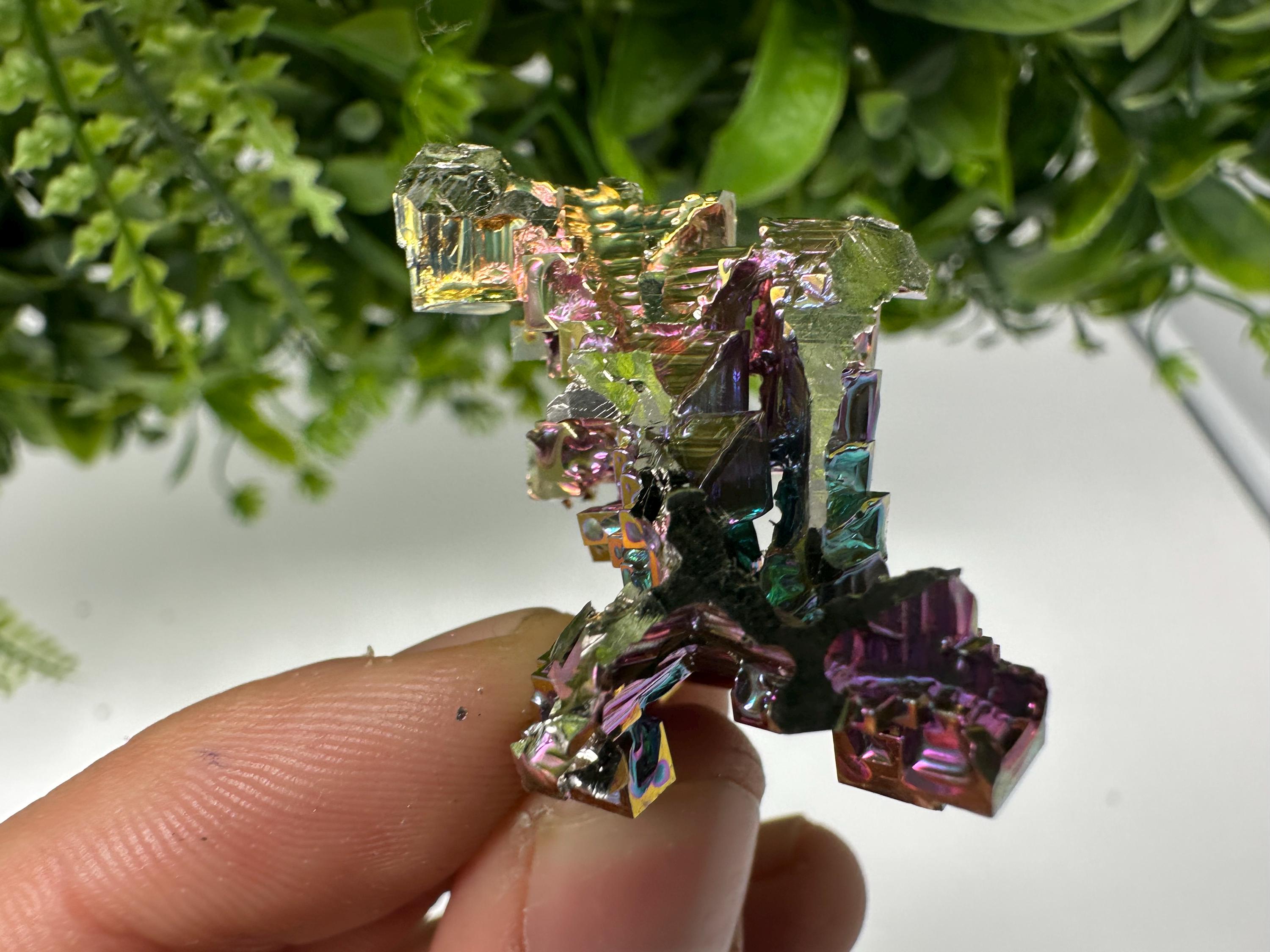 Rainbow Bismuth Crystal: Rare Gemstone Specimen,wholesale Bismuth