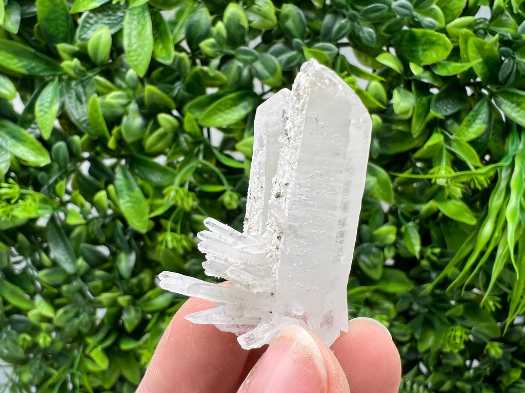 Wonderful Transparent Quartz with Pyrite, from Krushev Dol Mine, Bulgaria, natural minerals, collection crystal, home decor stone, gift, quartz cls