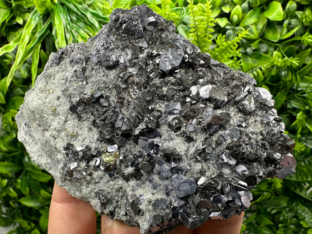 Sphalerite Galena Calcopyrite on Quartz, Borieva Bulgaria Mineral Specimen