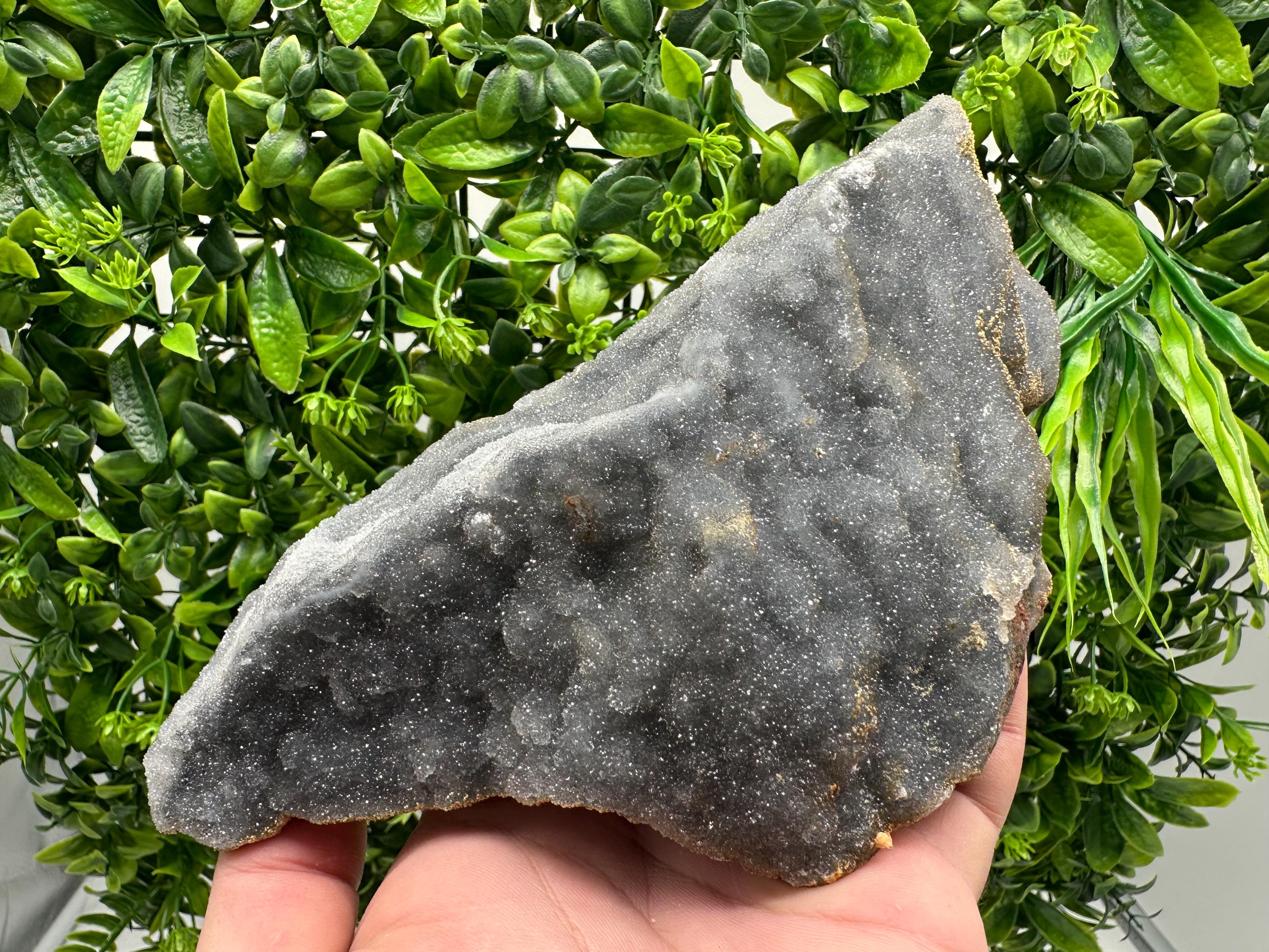 Chalcedony Quartz with Chlorite Cluster, Madan Bulgaria