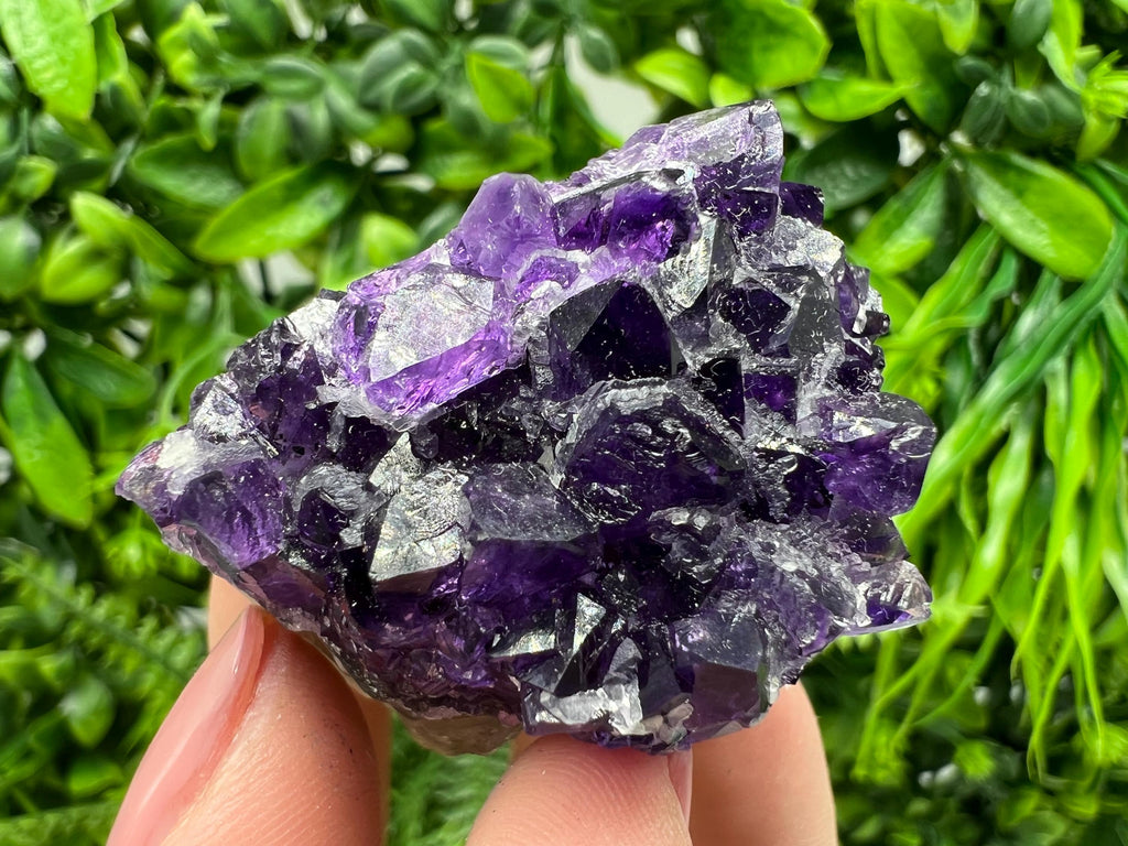 Uruguay Amethyst Crystal: Purple Quartz Home Decor, Energy Stone