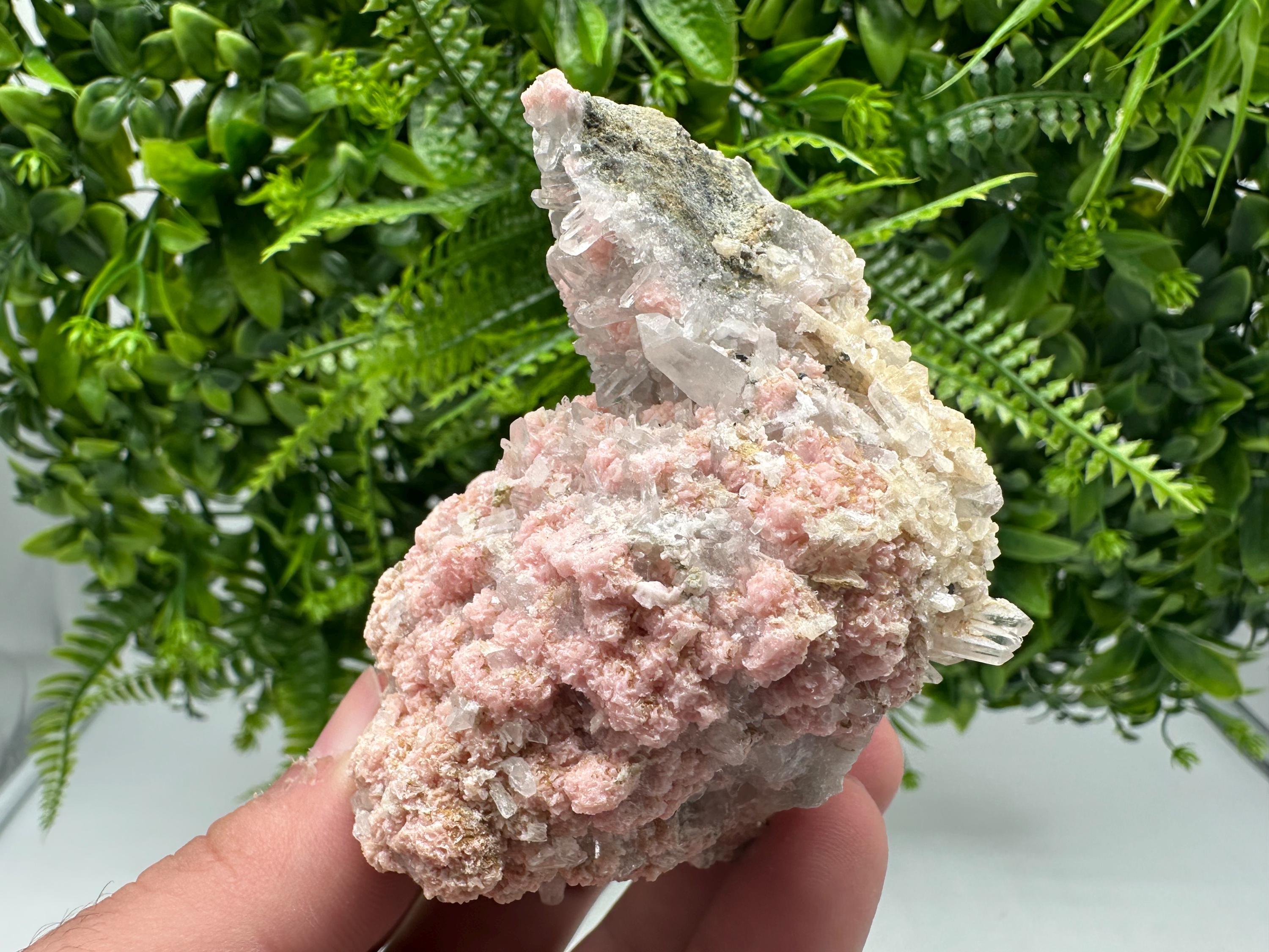 Pink Rhodochrosite Mineral Specimen: Starnica Mine, Bulgaria
