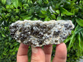 Sphalerite Cleiopfane on Quartz Mineral Specimen, Krushev Dol Mine, Bulgaria Home Decor Stone