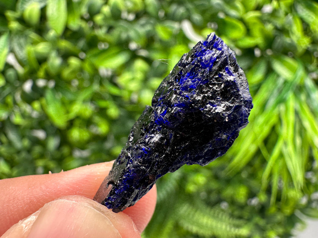 Crystallized Azurite-Kerrouchen,Morocco-Blue Azurite Specimen-High Quality Blue Azurite-Azurite Mineral Specimen, gemmy,lustrous of Azurite