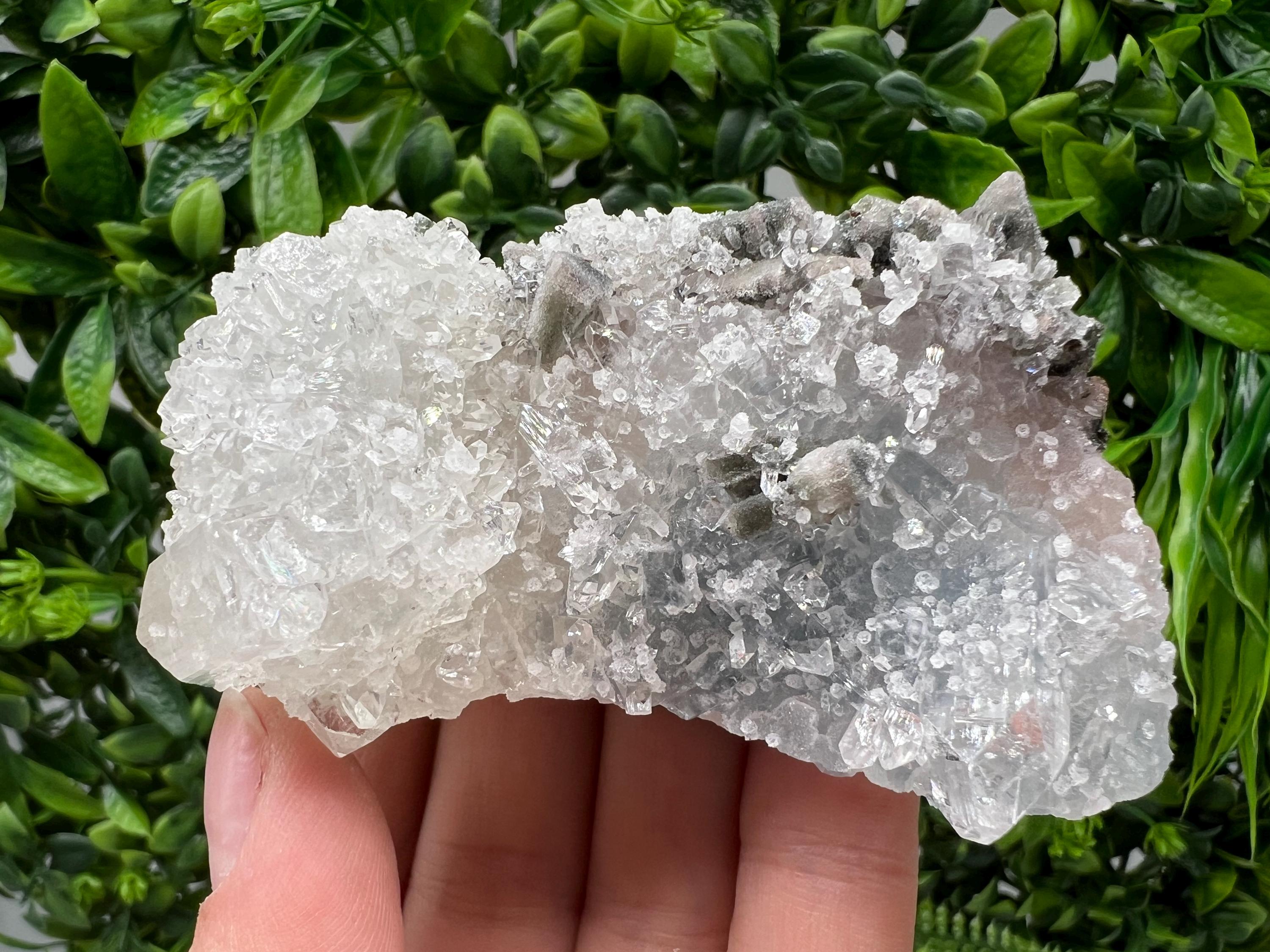 Apophyllite Crystal Specimen, India Minerals, Rare Stone Decor