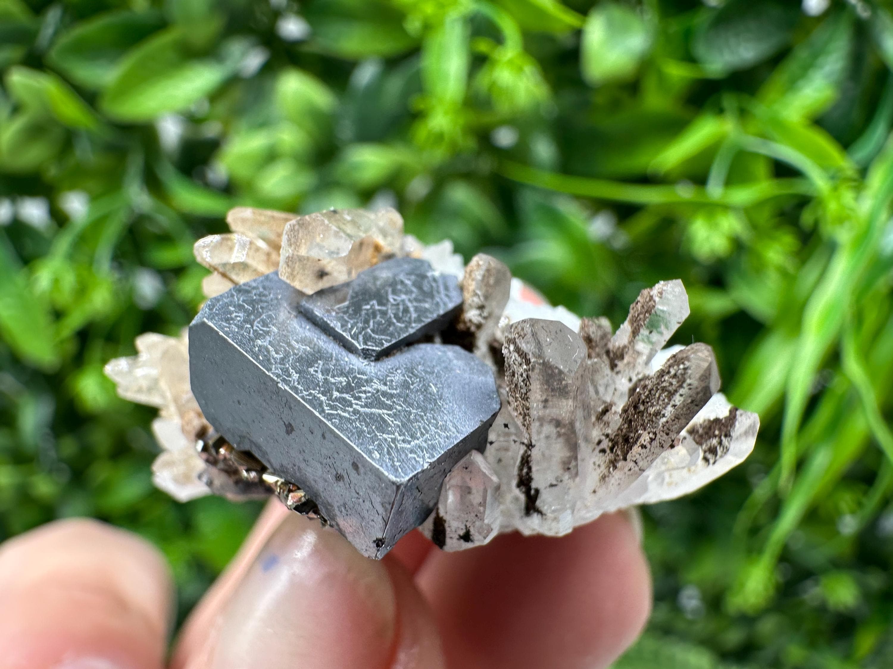 Stunning Galena,Sphalerite on Quartz whit Siderite from 9 th September mine,Madan,Bulgaria,Natural,collectible mineral specimen,home decor