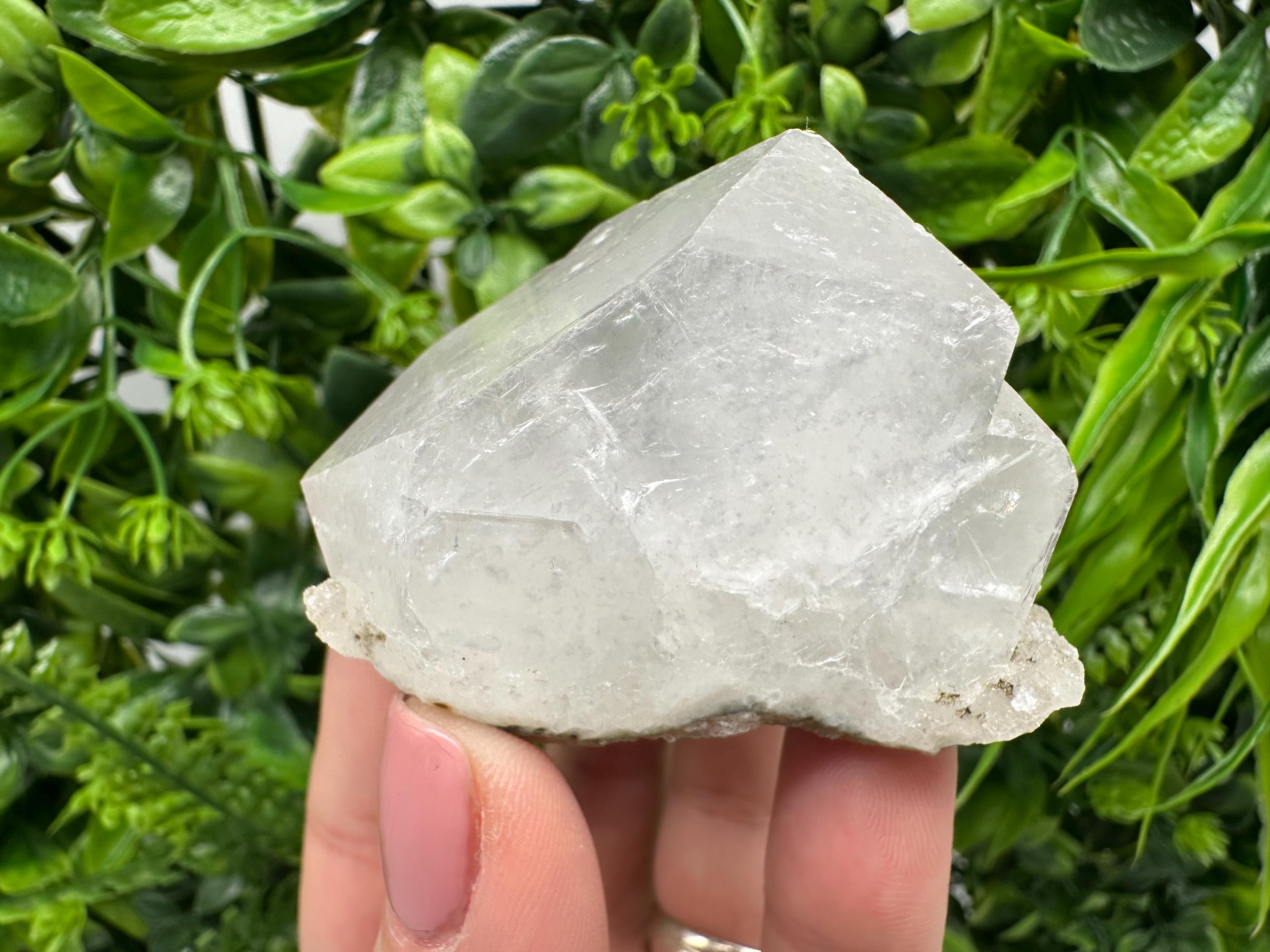 Apophyllite Stilbite on Chalcedony, India Crystal Specimen