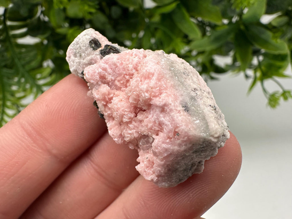 Pink Rhodochrosite Crystal: Starnica Mine, Bulgaria, Home Decor