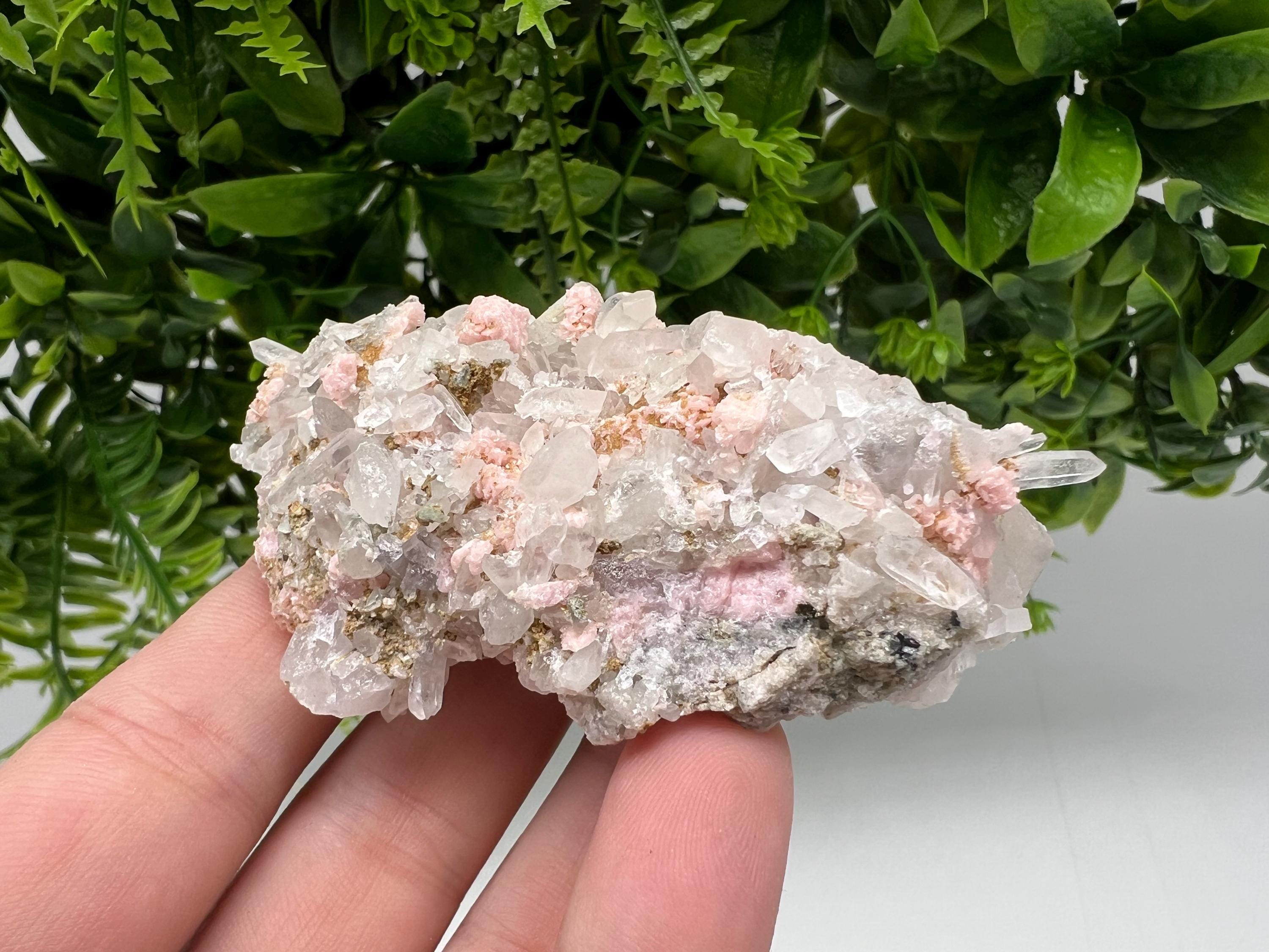 Pink Rhodochrosite Mineral Specimen, Starnica Mine, Bulgaria