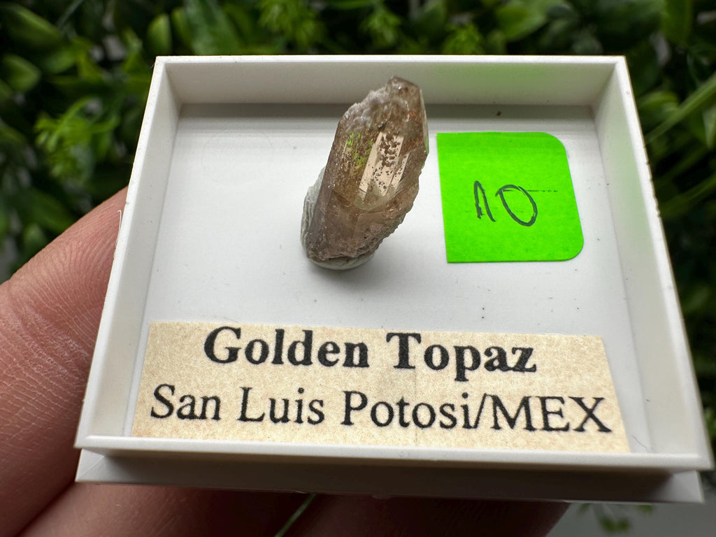 Golden Topaz Crystal, Mineral Specimen from Mexico