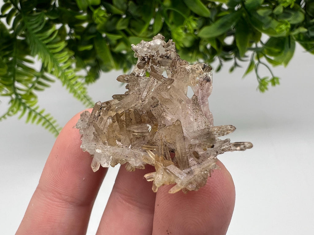 Bulgarian Quartz Mineral Specimen: Iron Oxide Limonite, 9th September Mine