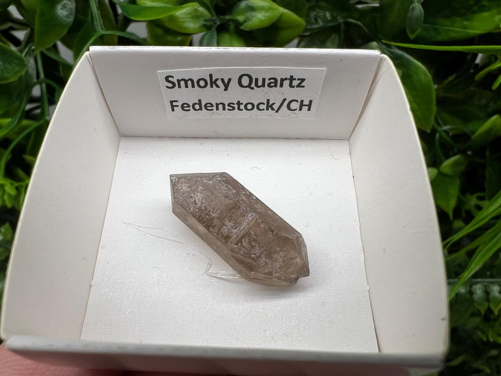 Rare Smoky Quartz Point, Fedenstock Switzerland Mineral Specimen (25MM)