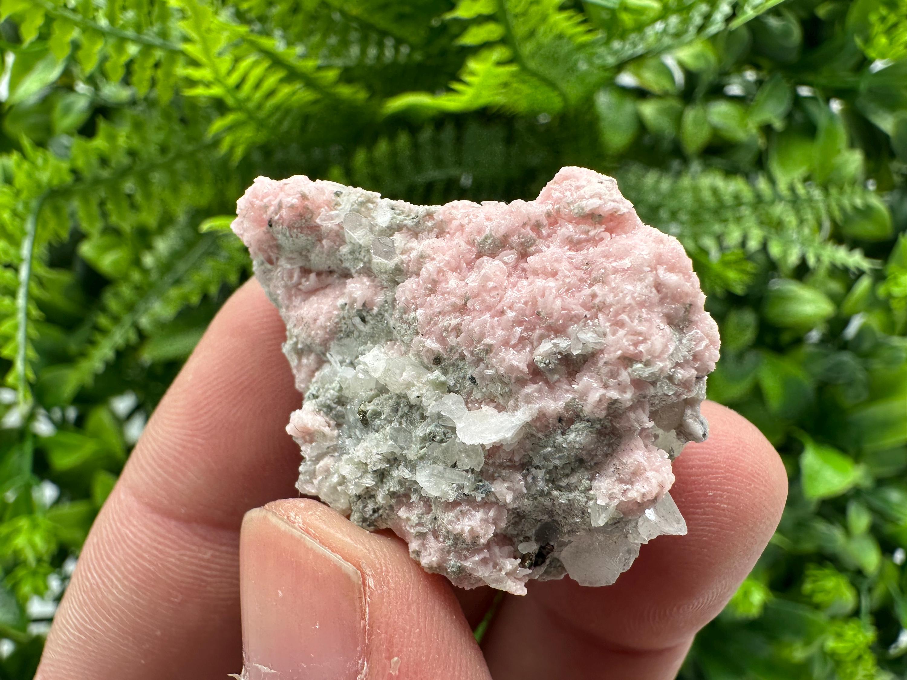 Pink Rhodochrosite Crystal: Starnica Mine, Bulgaria