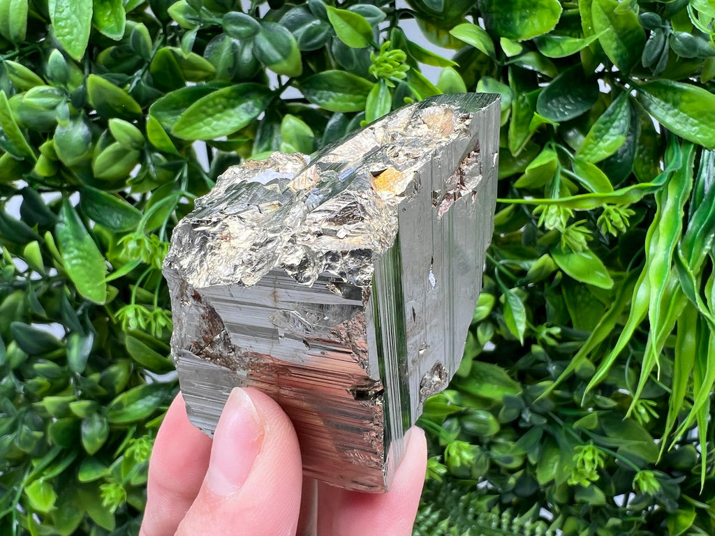 Rare Crystallized Rainbow Pyrite Cluster, Borieva Mine, Bulgaria