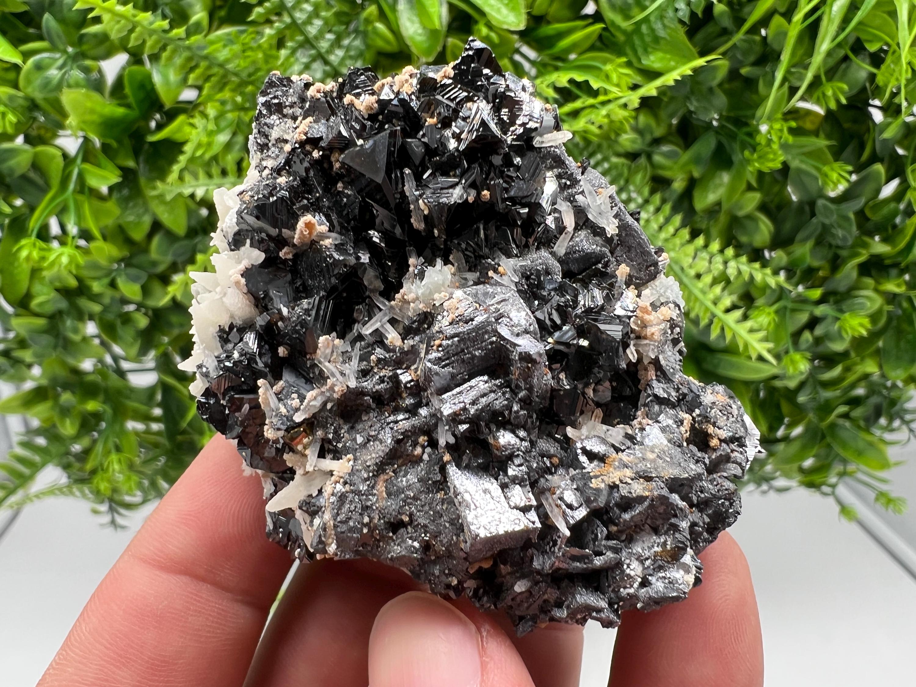 Wonderful Rainbow Pyrite,Sphalerite on Quartz from 9 th September mine,Madan,Bulgaria natural,collectibles mineral specimen,home decor stone