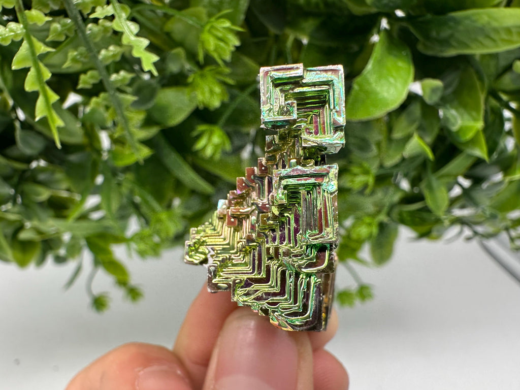 Rainbow Bismuth Crystal: Rare Gemstone Specimen,wholesale Bismuth