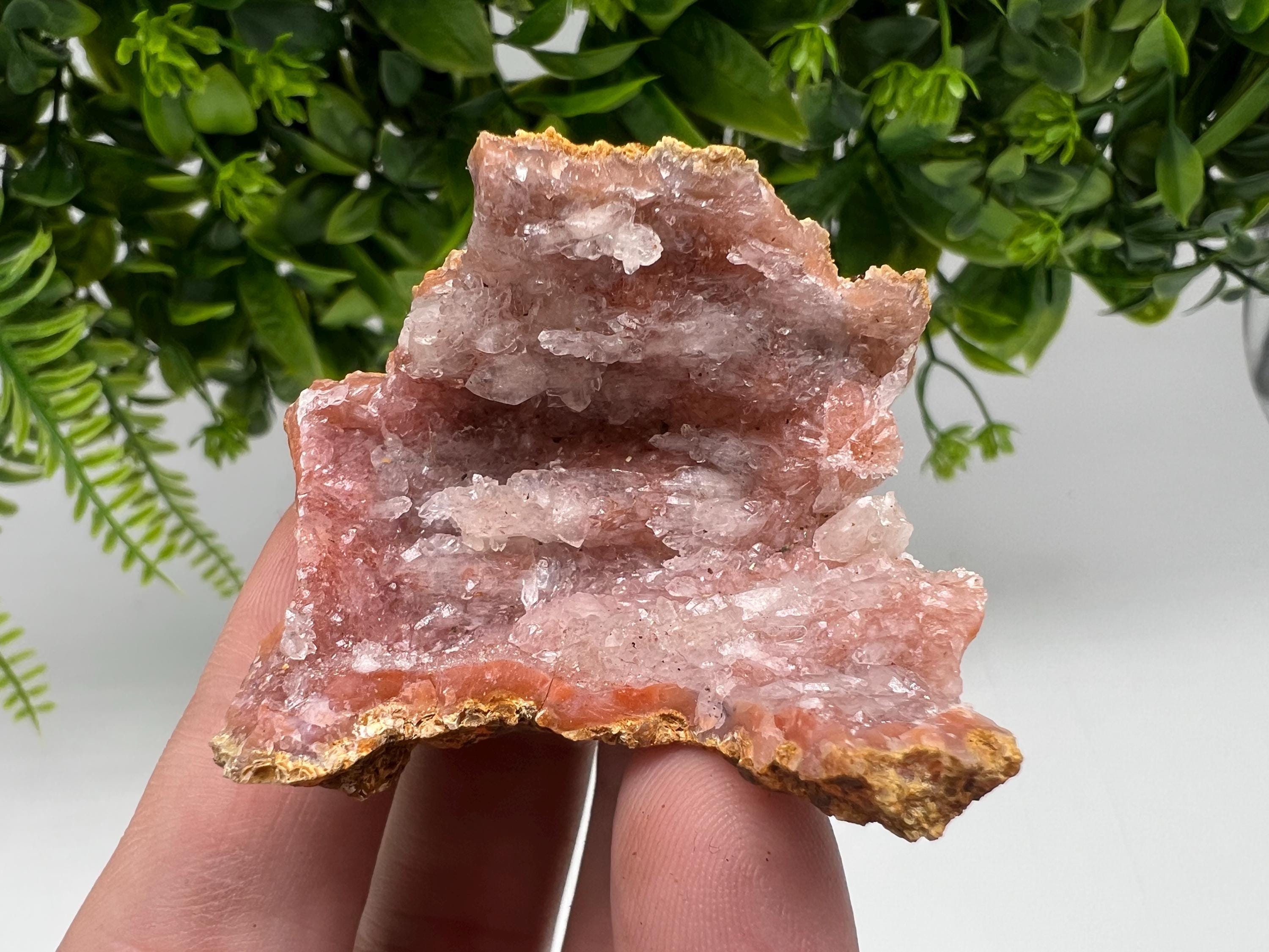 Moroccan Red Chalcedony Crystal, Mineral Specimen, Souvenir Gift