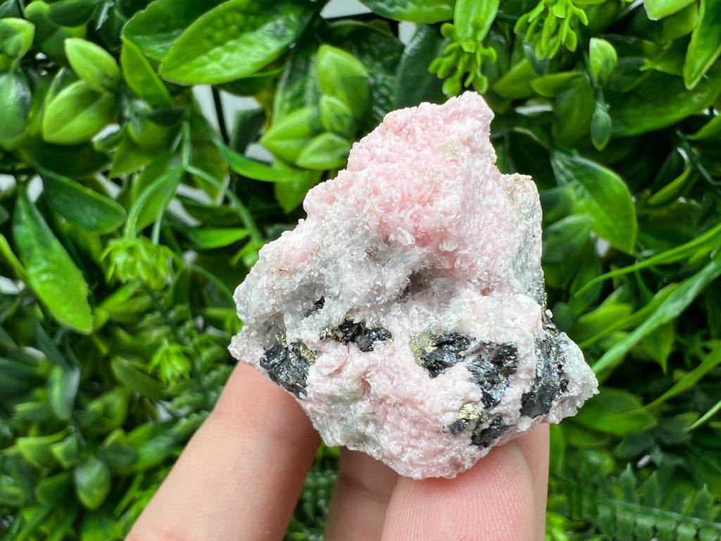 Pink Rhodochrosite Mineral Specimen, Starnica Mine Bulgaria