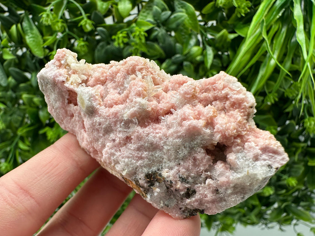 Pink Rhodochrosite Crystal: Starnica Mine, Bulgaria, Home Decor