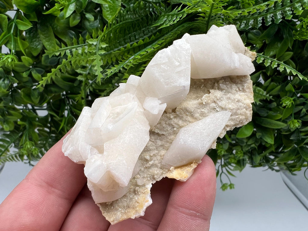 Calcite on Aragonite: Djurcovo Mine, Bulgaria Healing Crystal