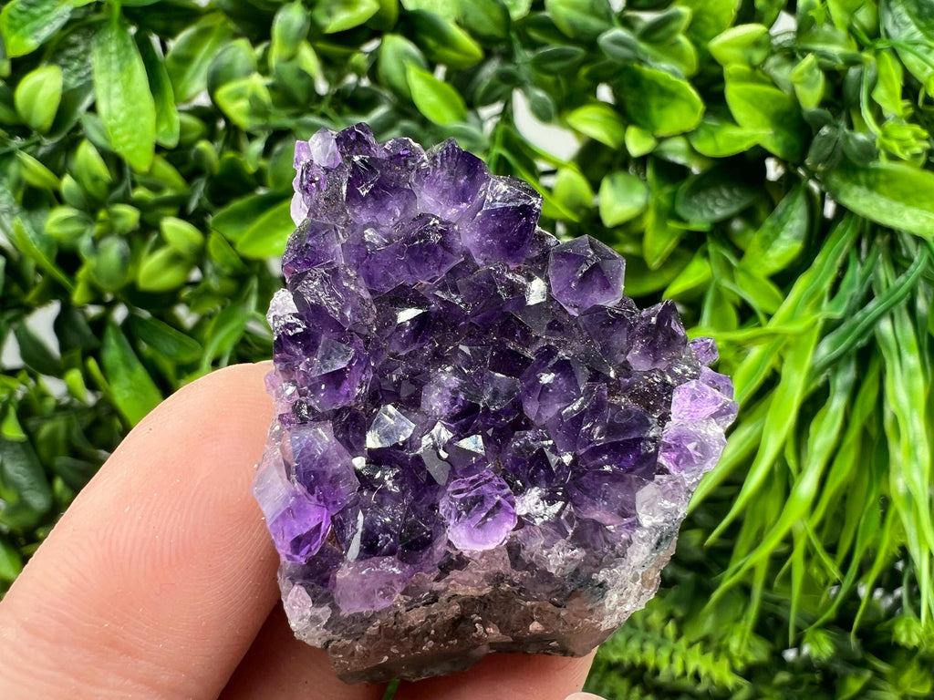 Uruguay Amethyst Crystal: Purple Quartz Home Decor, Energy Stone