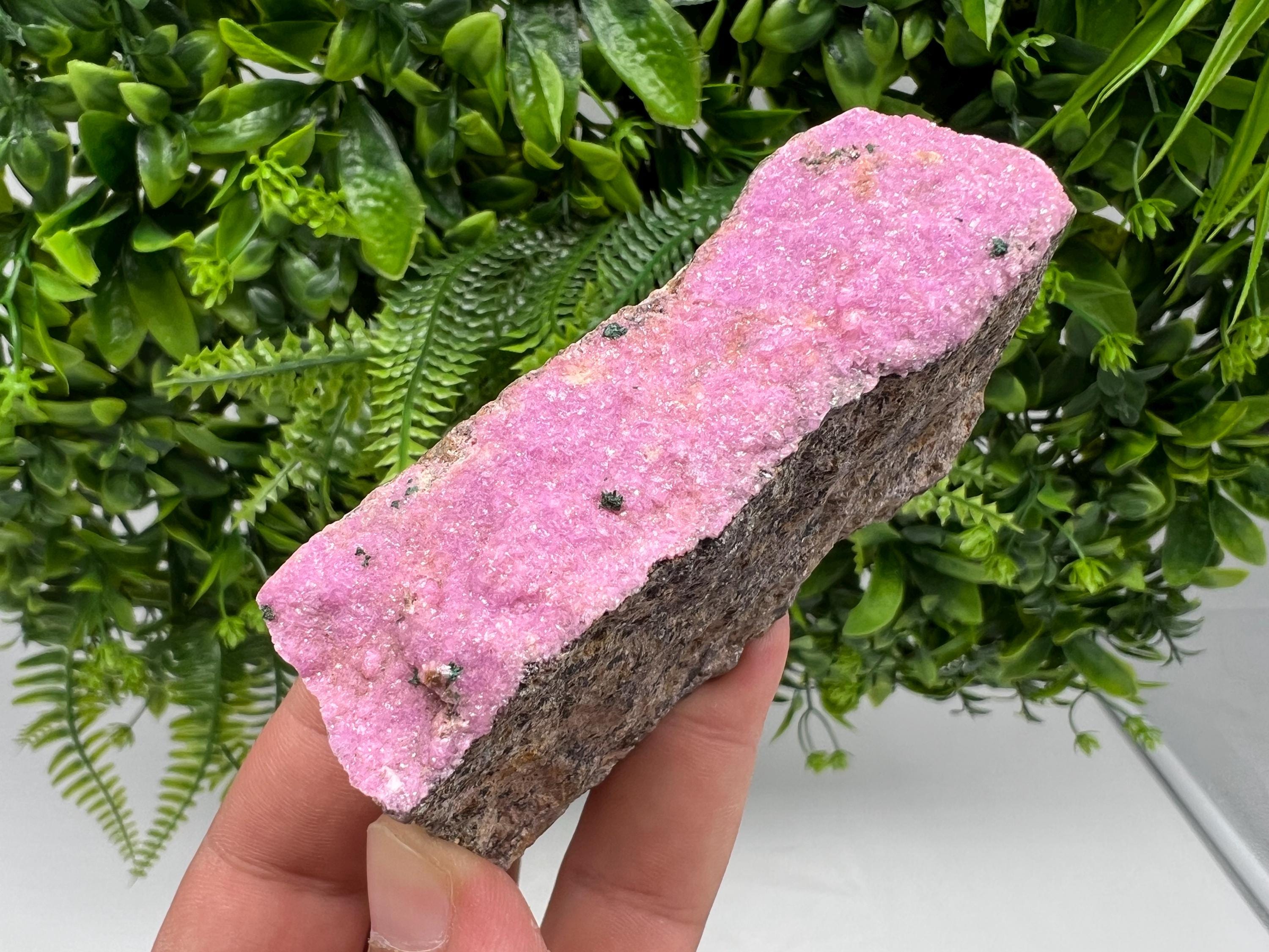 Cobalto Calcite Crystal: Congo Mineral Specimen, Pink Stone