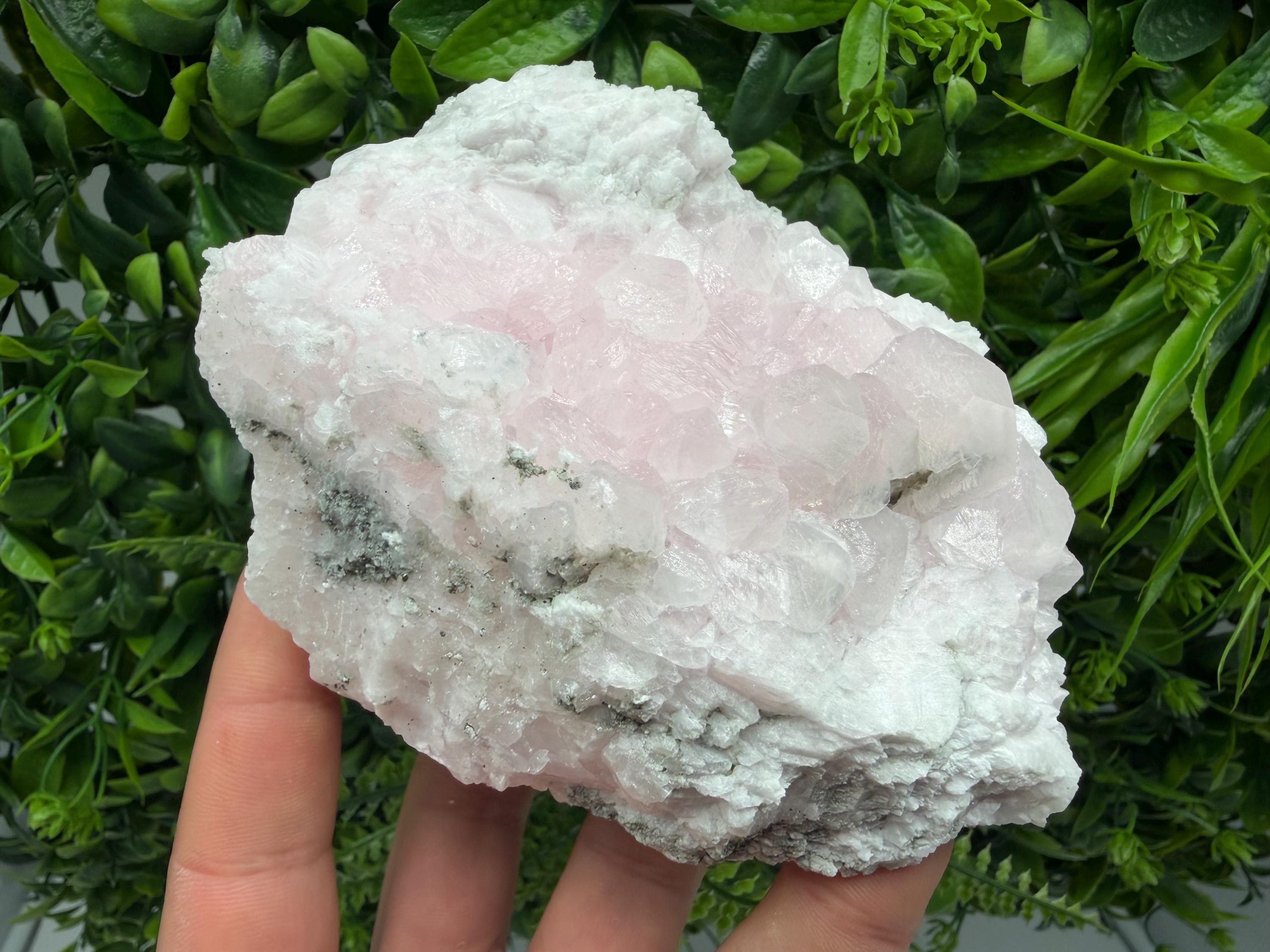 UV Reactive Mangano Calcite, Bulgaria Mineral Specimen, Home Decor