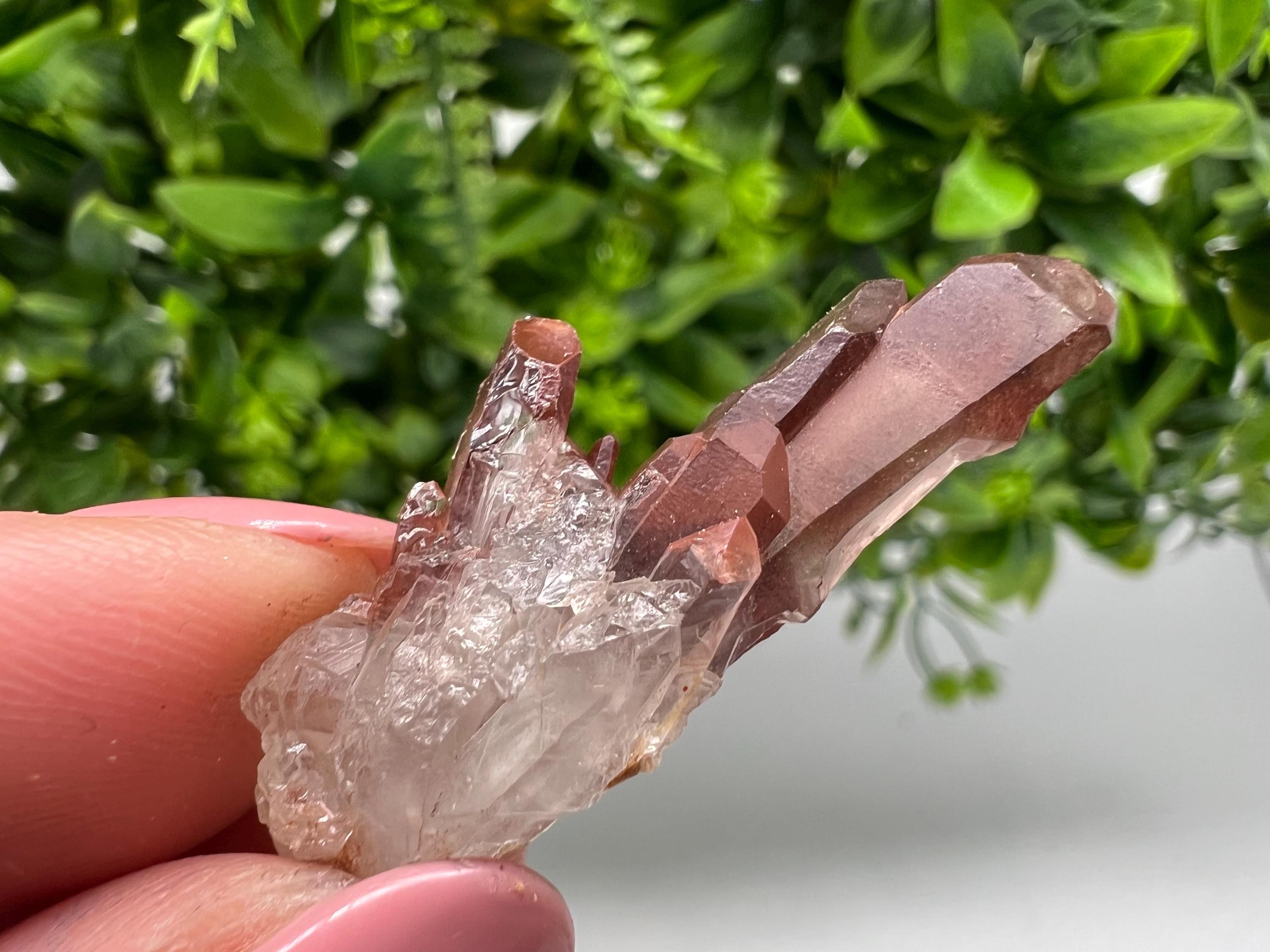 Stunning Red,Hematite Quartz,phantoms Red Quartz from Morocco,natural mineral specimen,collection crystal,collected Quartz,rare red Quartz