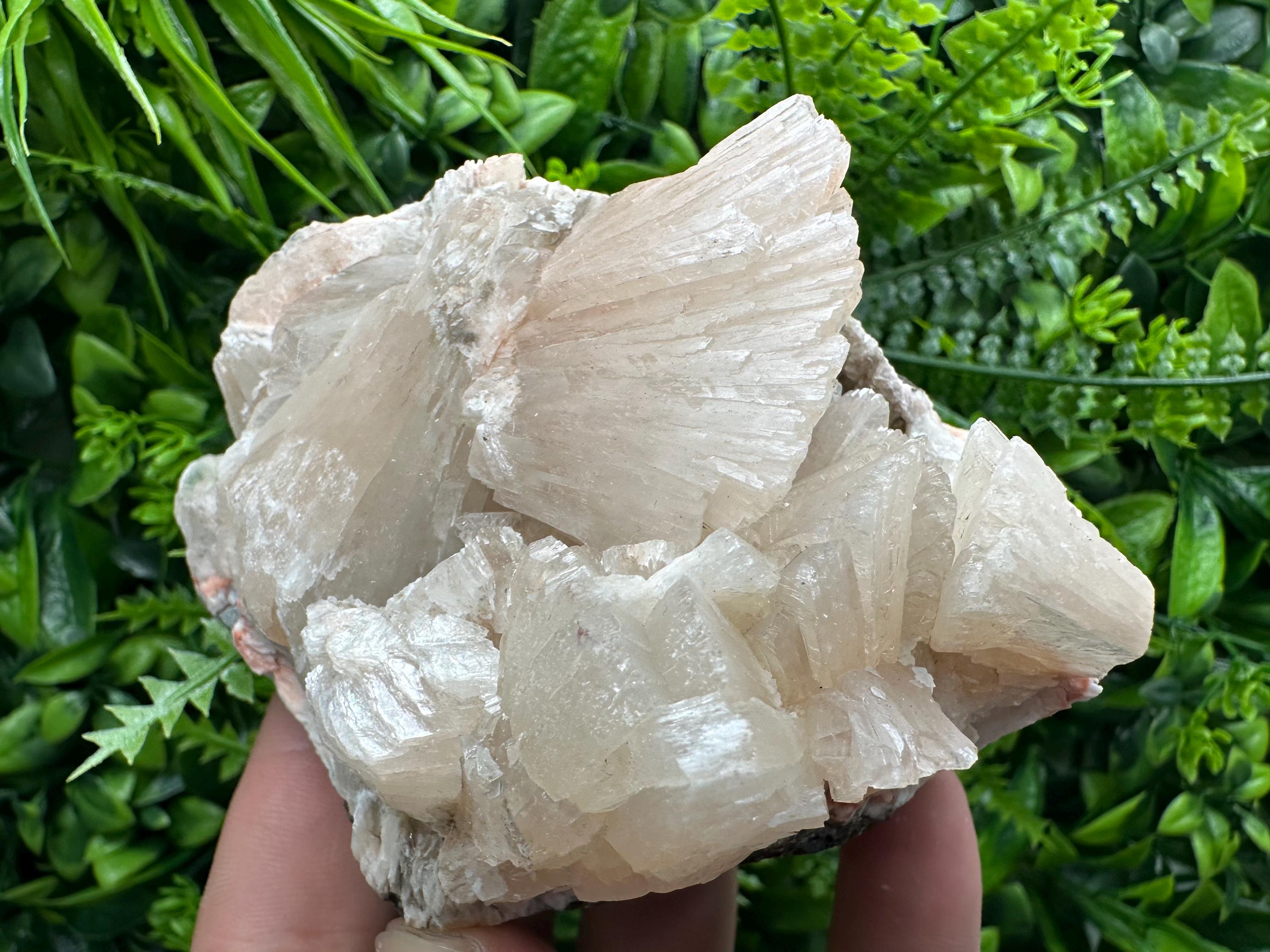 Stilbite on Matrix, Natural Crystal Mineral Specimen, India