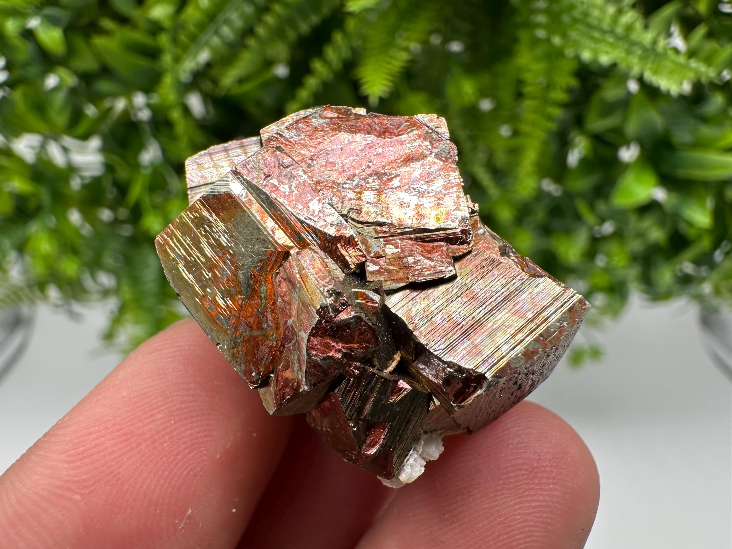 Wonderful Rainbow Pyrite whit Calcite,natural minerals souvenir Crystal,collection stone,rare minerals,home decor,Borieva Bulgaria