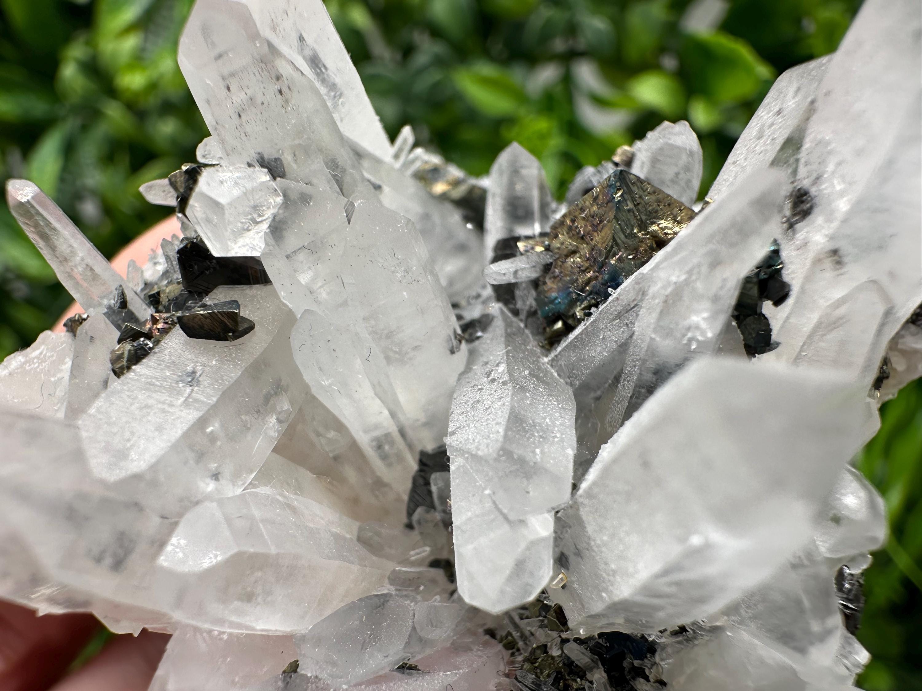 Wonderful Sphalerite Chalcopyrite on  Quartz whit Galena feom 9 th September mine,Bulgaria,natural,collection mineral specimen,gift