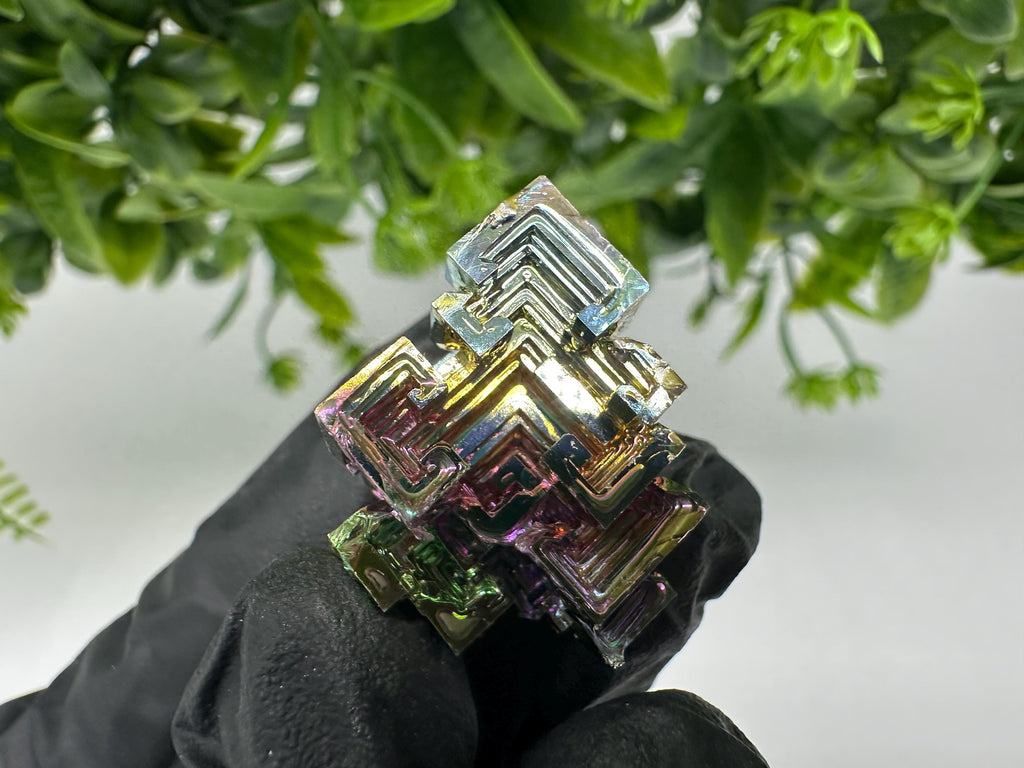 Rainbow Bismuth Crystal: Rare Gemstone Specimen,wholesale Bismuth