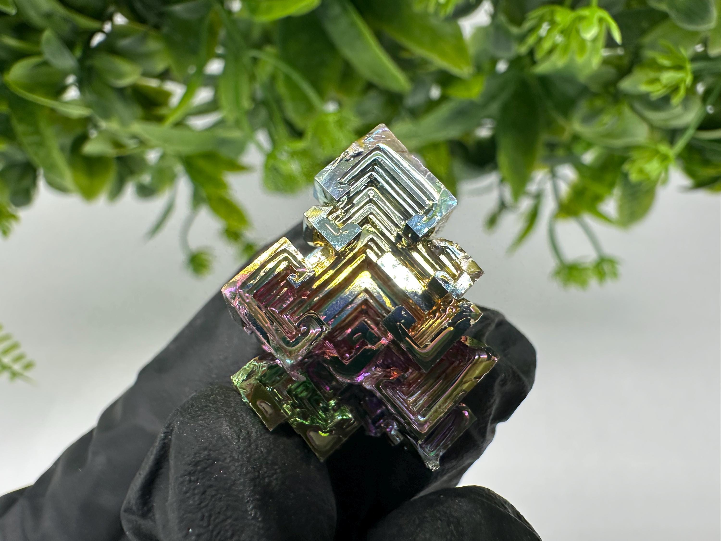 Rainbow Bismuth Crystal: Rare Gemstone Specimen,wholesale Bismuth