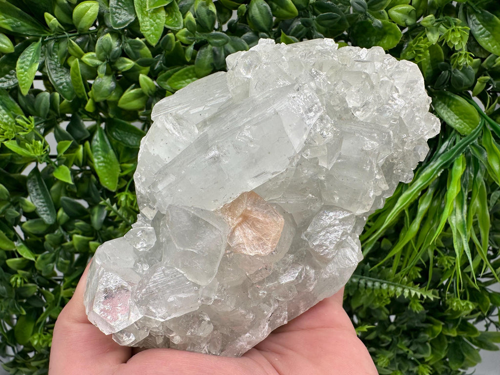 STUNNING Apophyllite,Stilbite,on CHALCEDONY,natural,collection minerals specimen,India ,Mineral,Crystal,Stone Mineral Specimen India Crystal