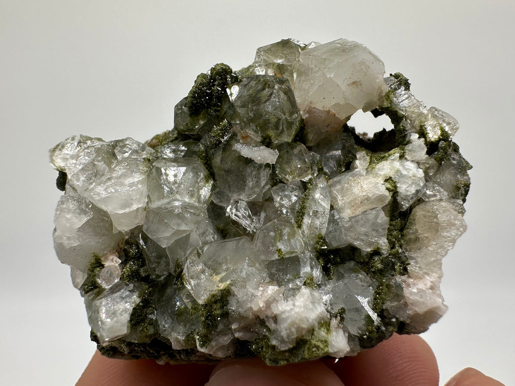Rainbow Epidote with Quartz, Hakkari Turkey Mineral Specimen