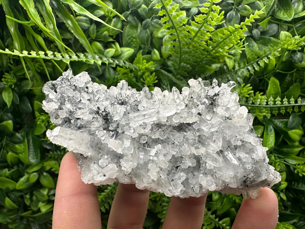 Transparent Quartz Cluster, Borieva Mine Crystal Specimen
