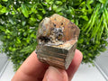 Wonderful Rainbow Pyrite whit Calcite,natural minerals souvenir Crystal,collection stone,rare minerals,home decor,Borieva Bulgaria