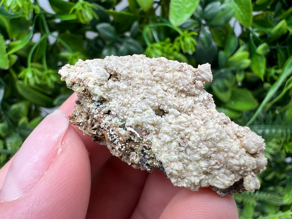 Rare Green Pyromorphite with Hematite on Quartz - Madjarovo Bulgaria