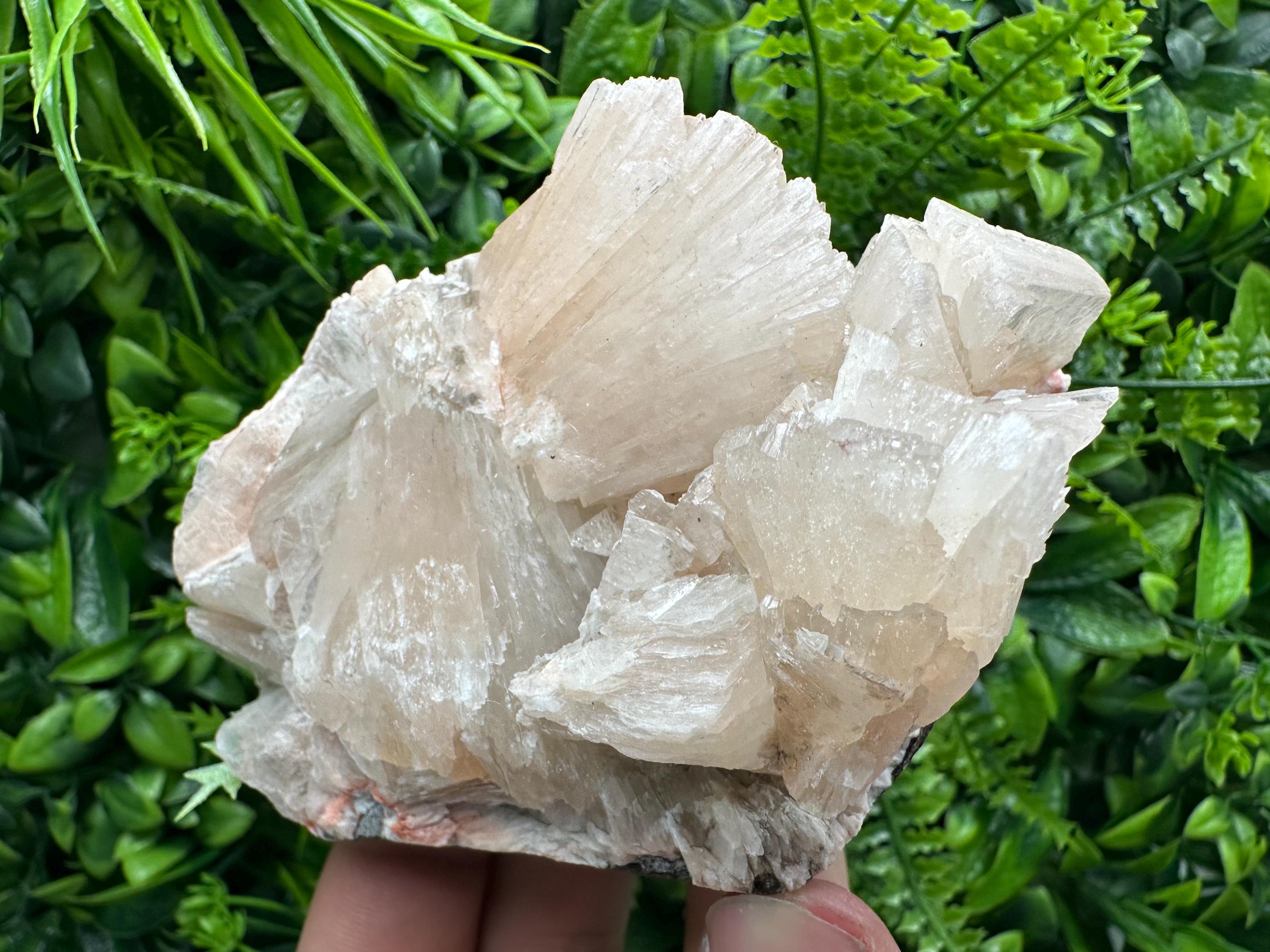 Stilbite on Matrix, Natural Crystal Mineral Specimen, India
