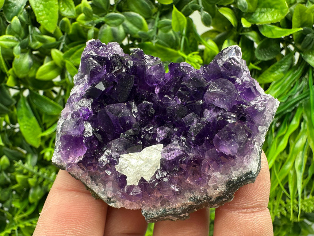 Purple Amethyst Crystal Cluster, Uruguay Home Decor, Energy Crystal