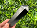 Shungite Stone Tower: EMF Neutralizer, Energy Protection, Crystal Decor (10cm)