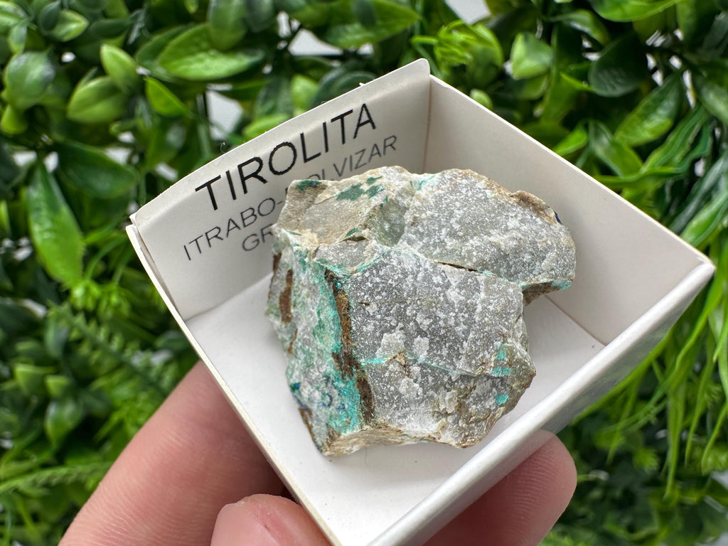 Rare Raw Tirolite Mineral Specimen: Granada Spain Crystal Collection