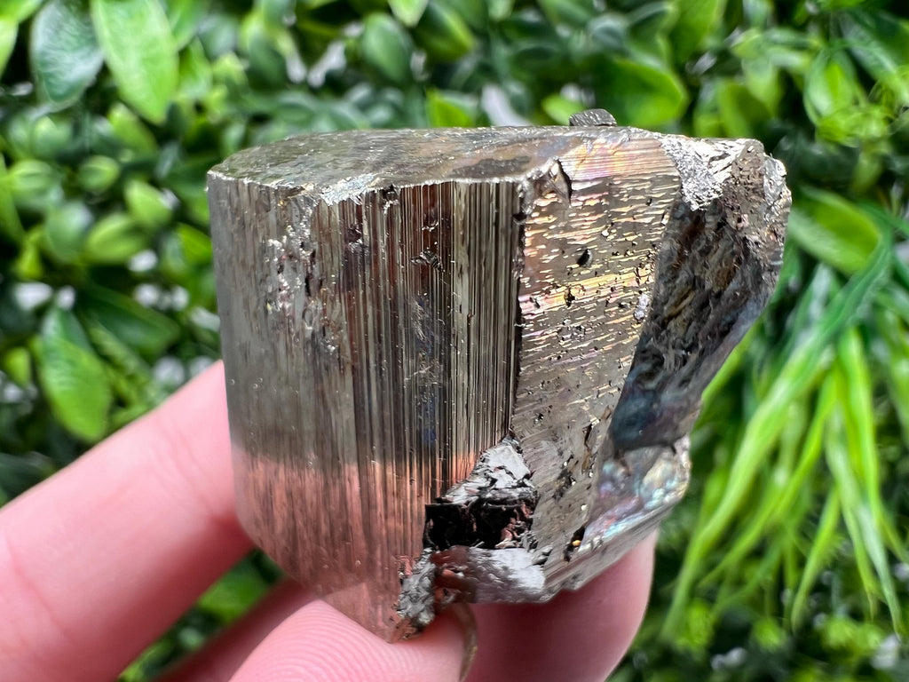 Wonderful Rainbow Pyrite whit Calcite,natural minerals souvenir Crystal,collection stone,rare minerals,home decor,Borieva Bulgaria
