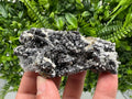 Rainbow Pyrite on Sphalerite and Quartz, Borieva Mine, Bulgaria